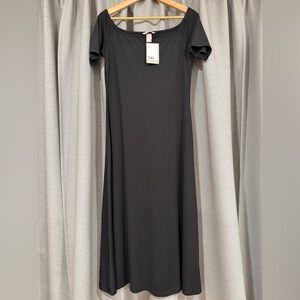 H&M Classic Black Boatneck Dress
